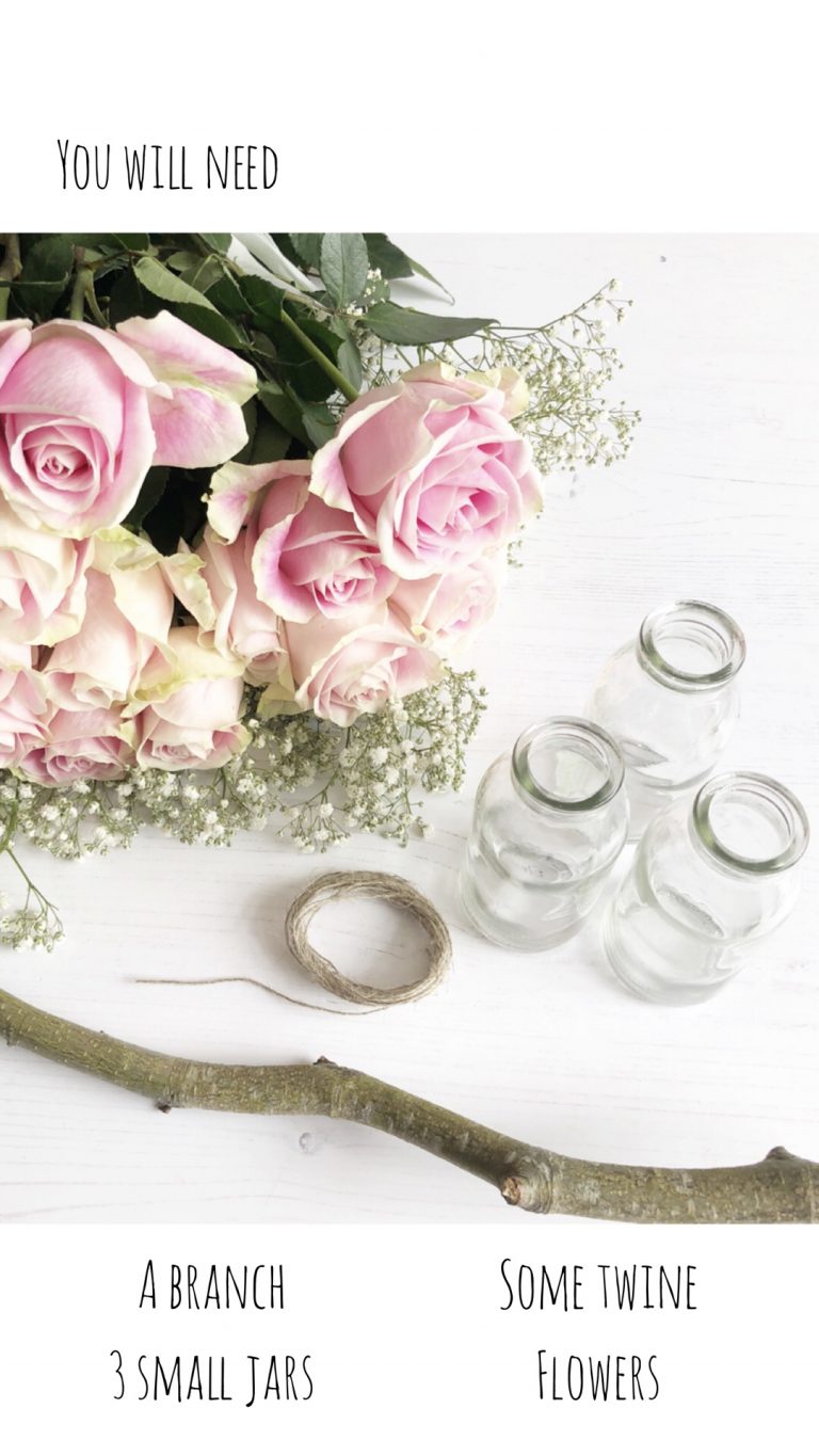 Make your own Flowers in Jars RecklessHen