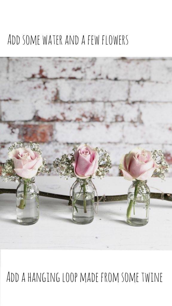 Make your own Flowers in Jars RecklessHen