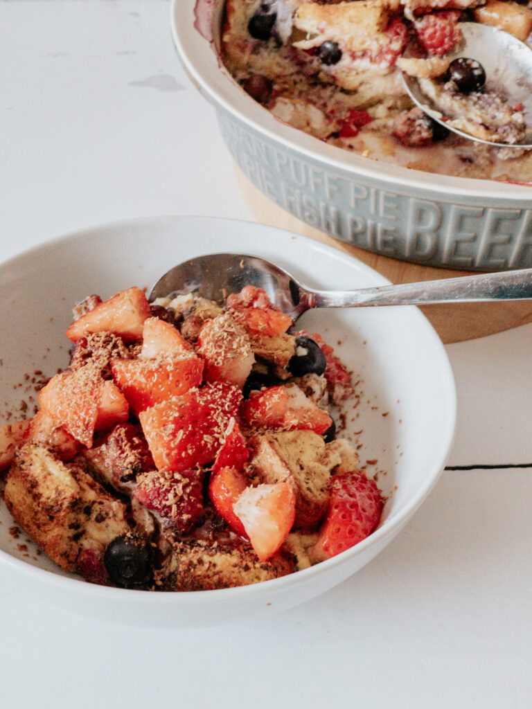 Fruity Baked French Toast